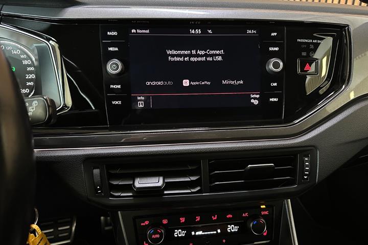 Sort VW Polo fra 2019