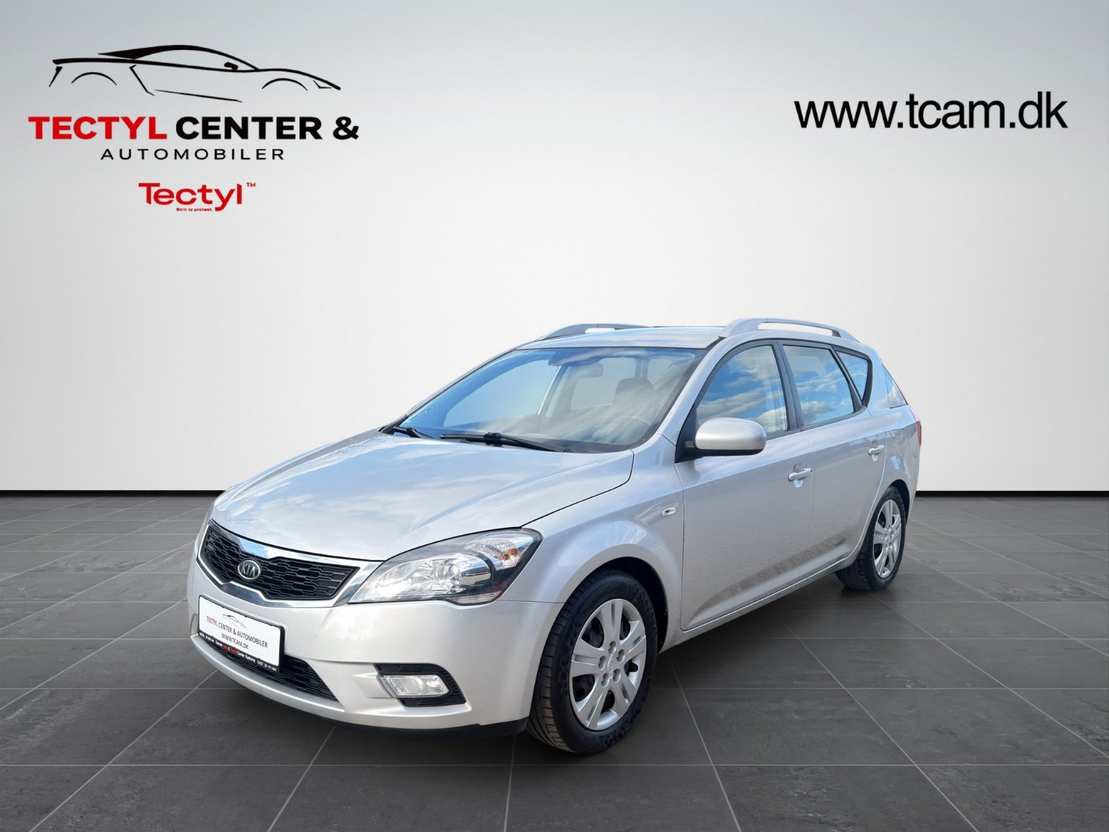 Sølv Kia Ceed fra 2010