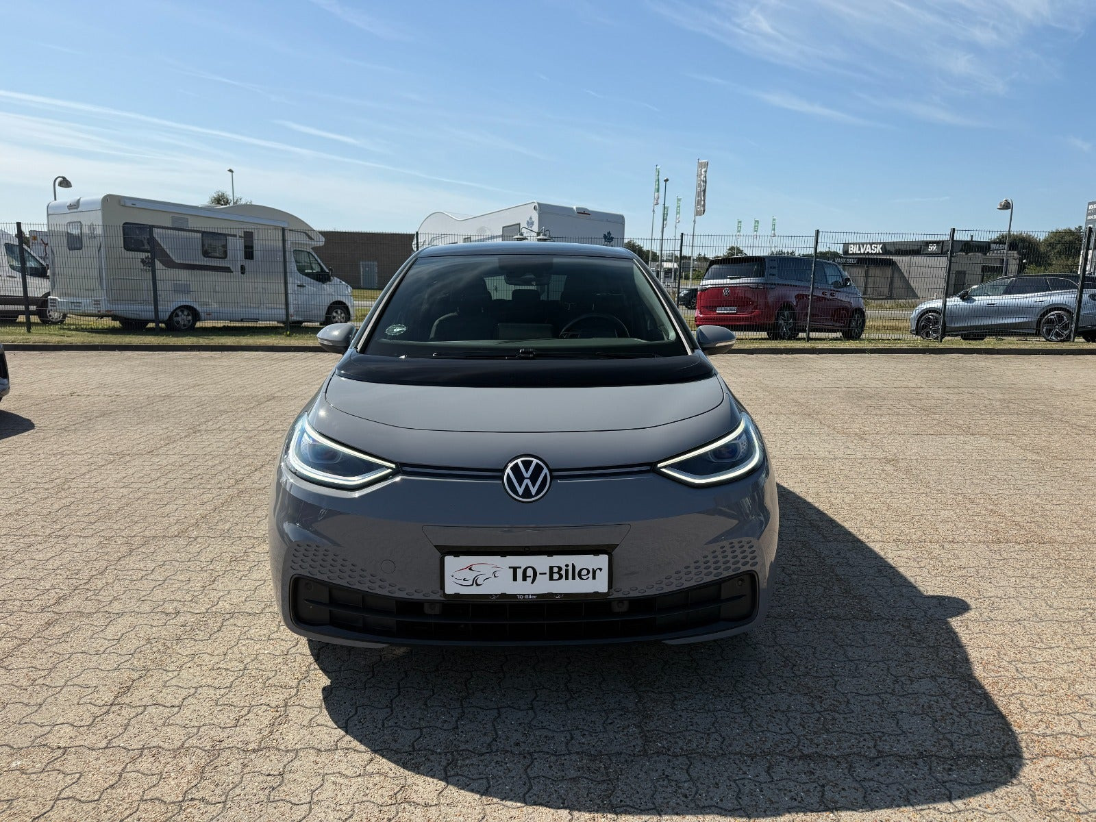 Grå VW ID.3 fra 2023