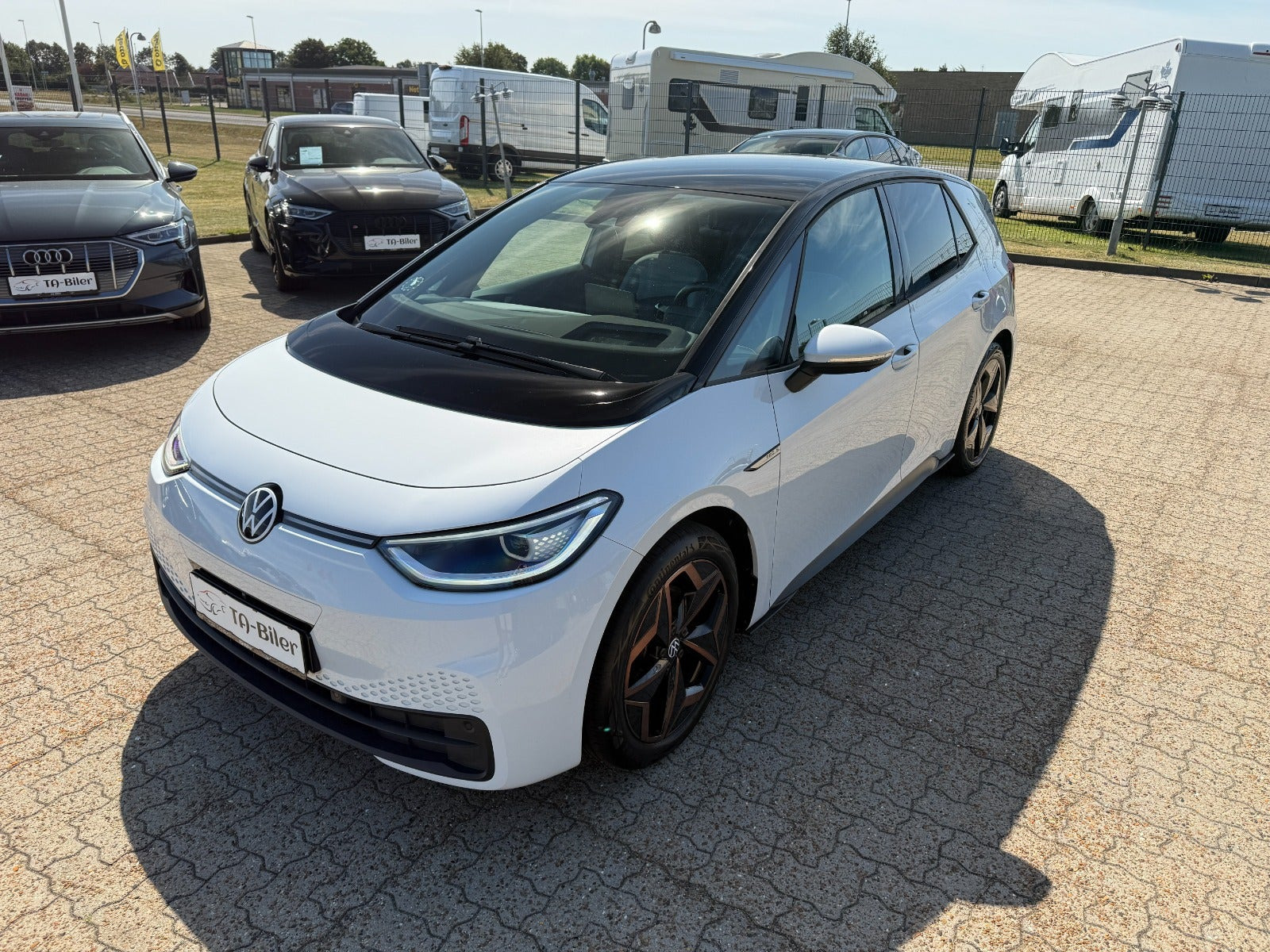 Hvid VW ID.3 fra 2022