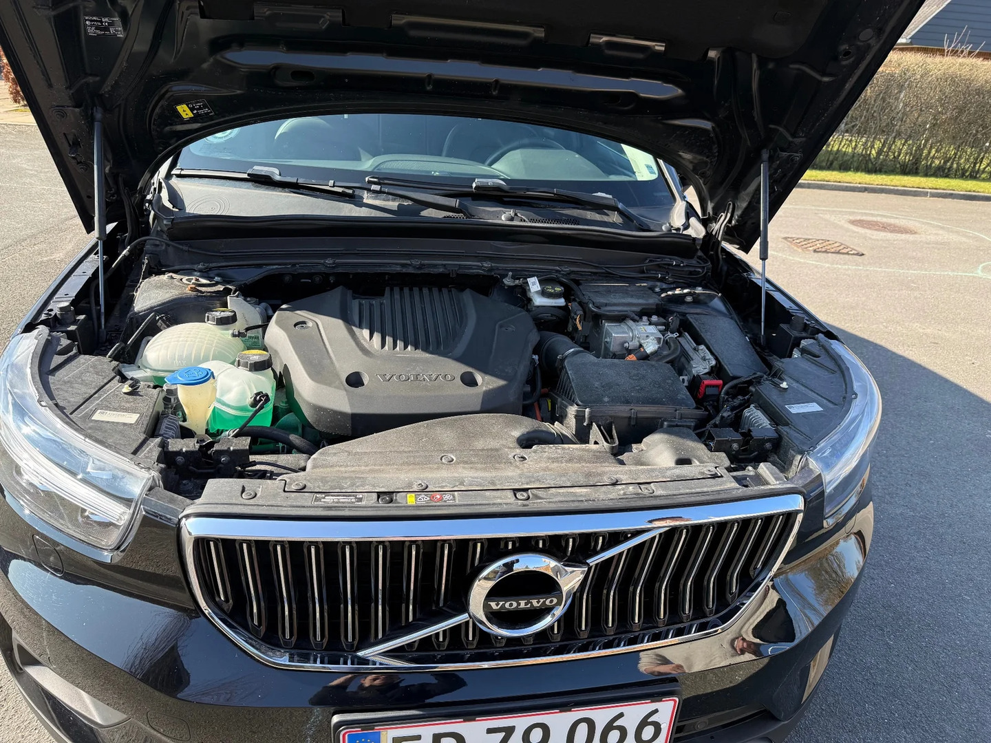 Sort Volvo XC40 fra 2021
