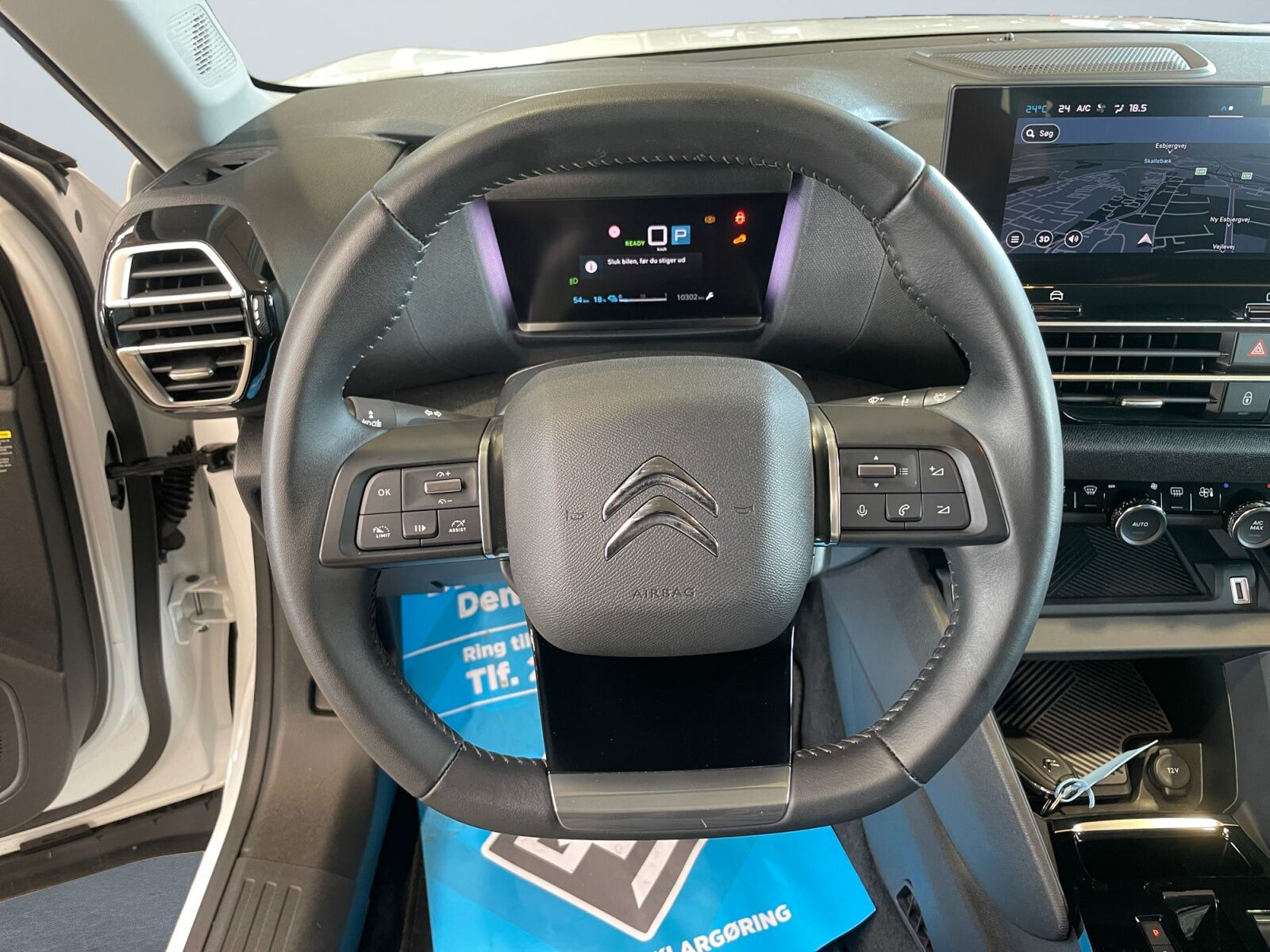 Hvid Citroën ë-C4 fra 2024