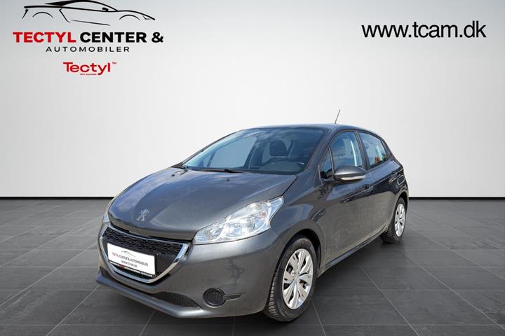 Grå Peugeot 208 fra 2013