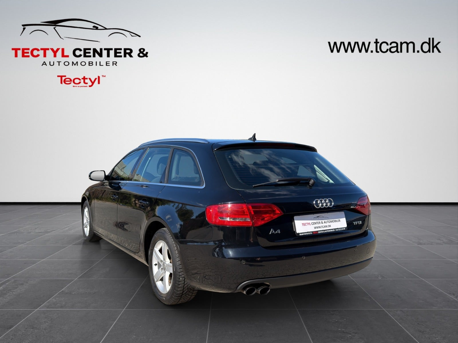 Sort Audi A4 fra 2011