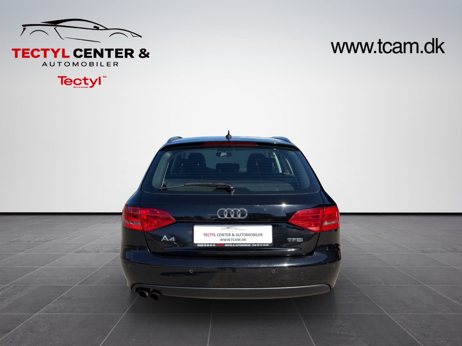 Sort Audi A4 fra 2011