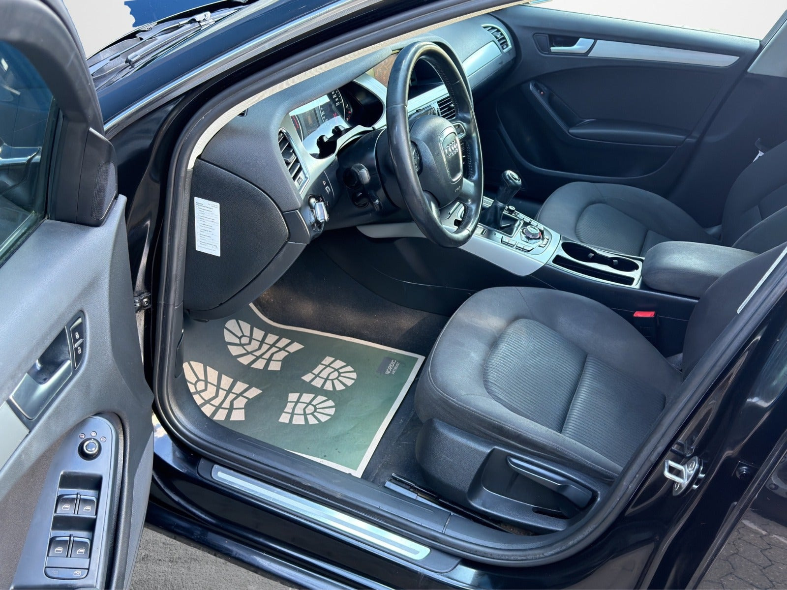 Sort Audi A4 fra 2011