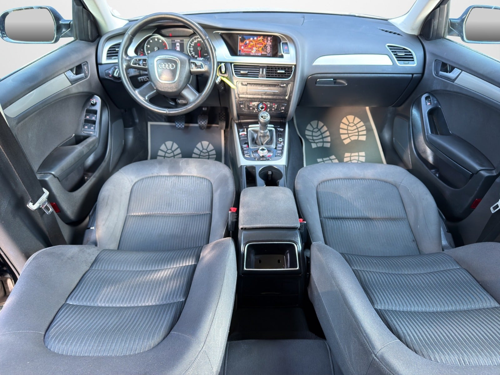 Sort Audi A4 fra 2011