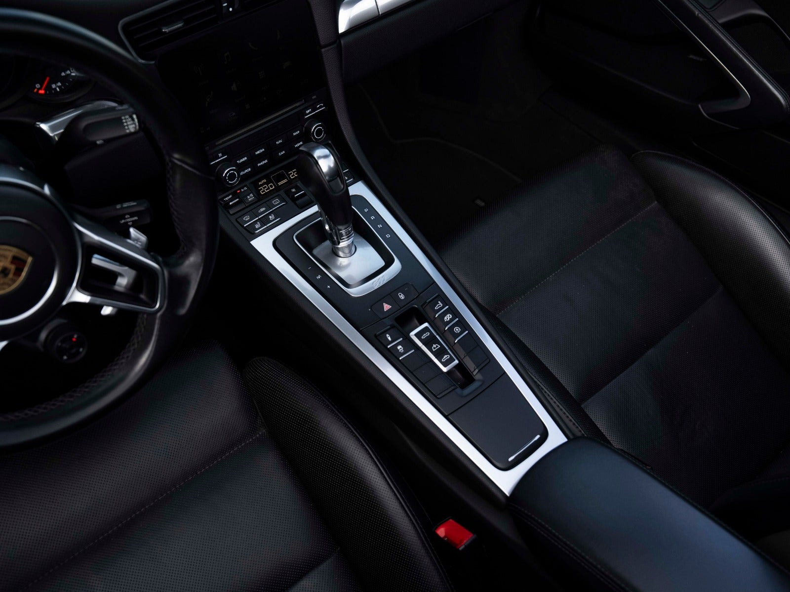 Sort Porsche 911 Carrera S fra 2017