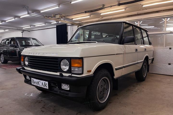 Grå Land Rover Range Rover fra 1988