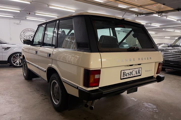 Grå Land Rover Range Rover fra 1988