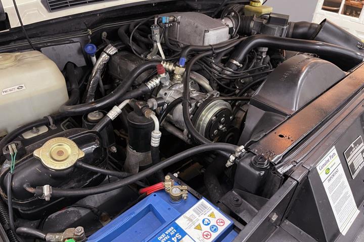 Grå Land Rover Range Rover fra 1988