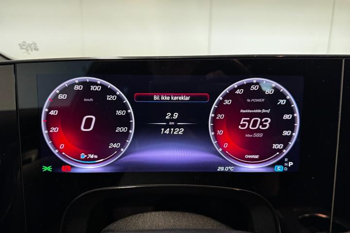 Sort Mercedes CLA250+ fra 2026