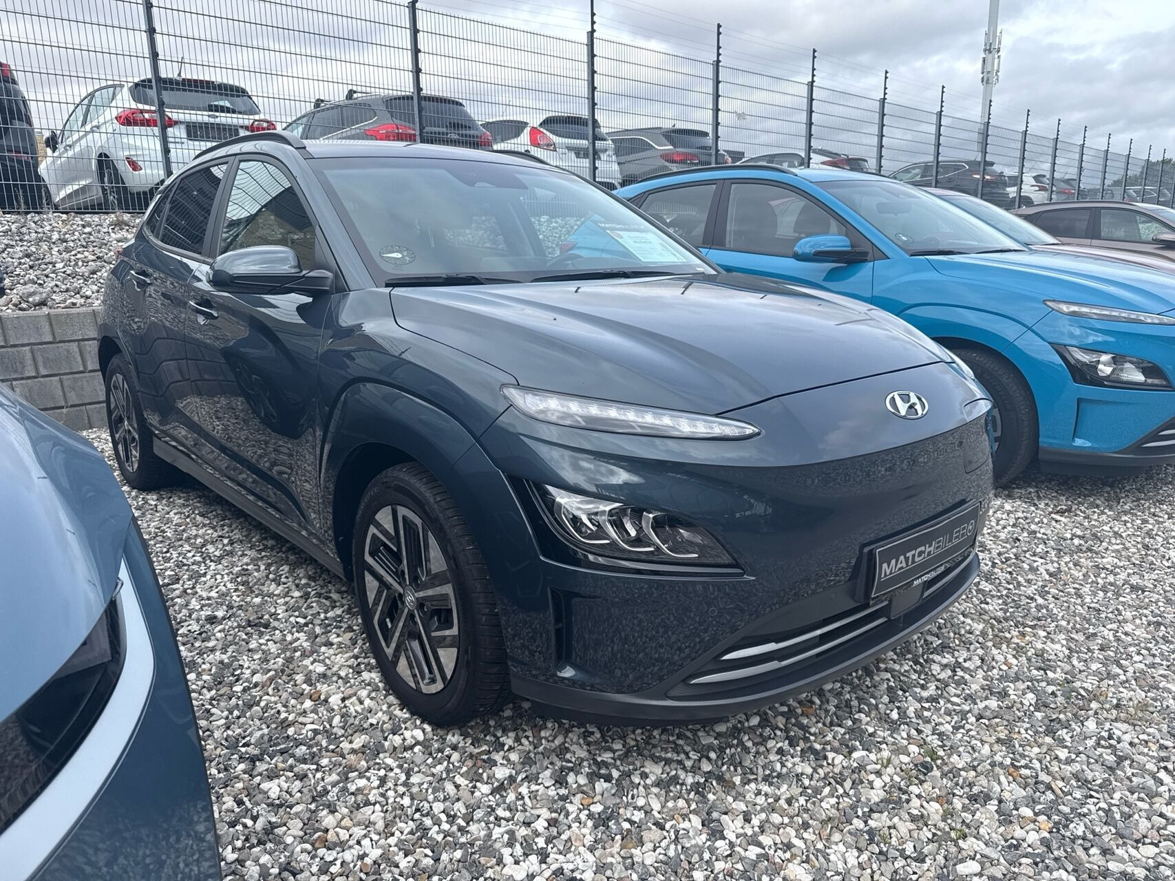 Turquoise Hyundai Kona fra 2022