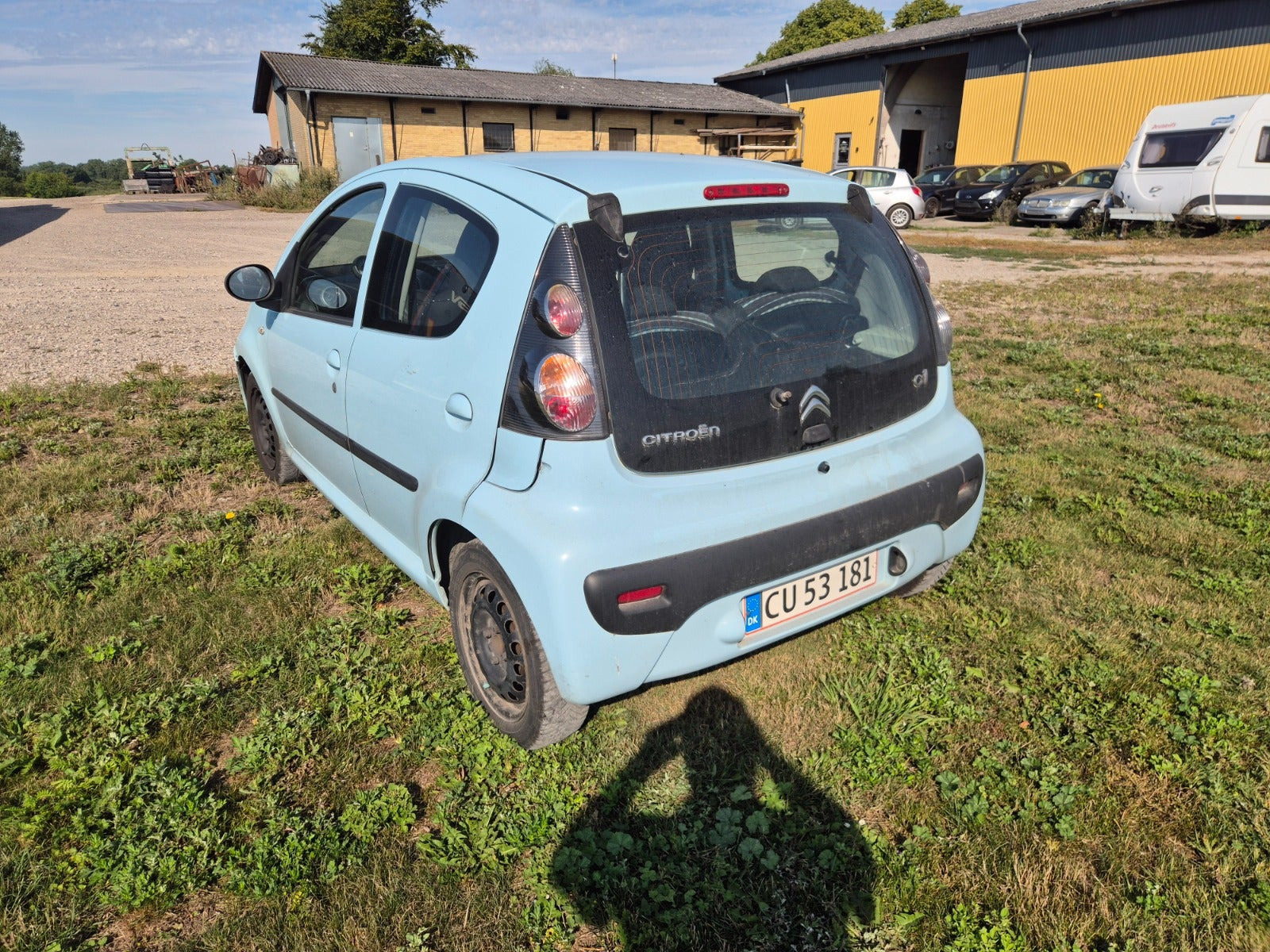 Blå Citroën C1 fra 2012