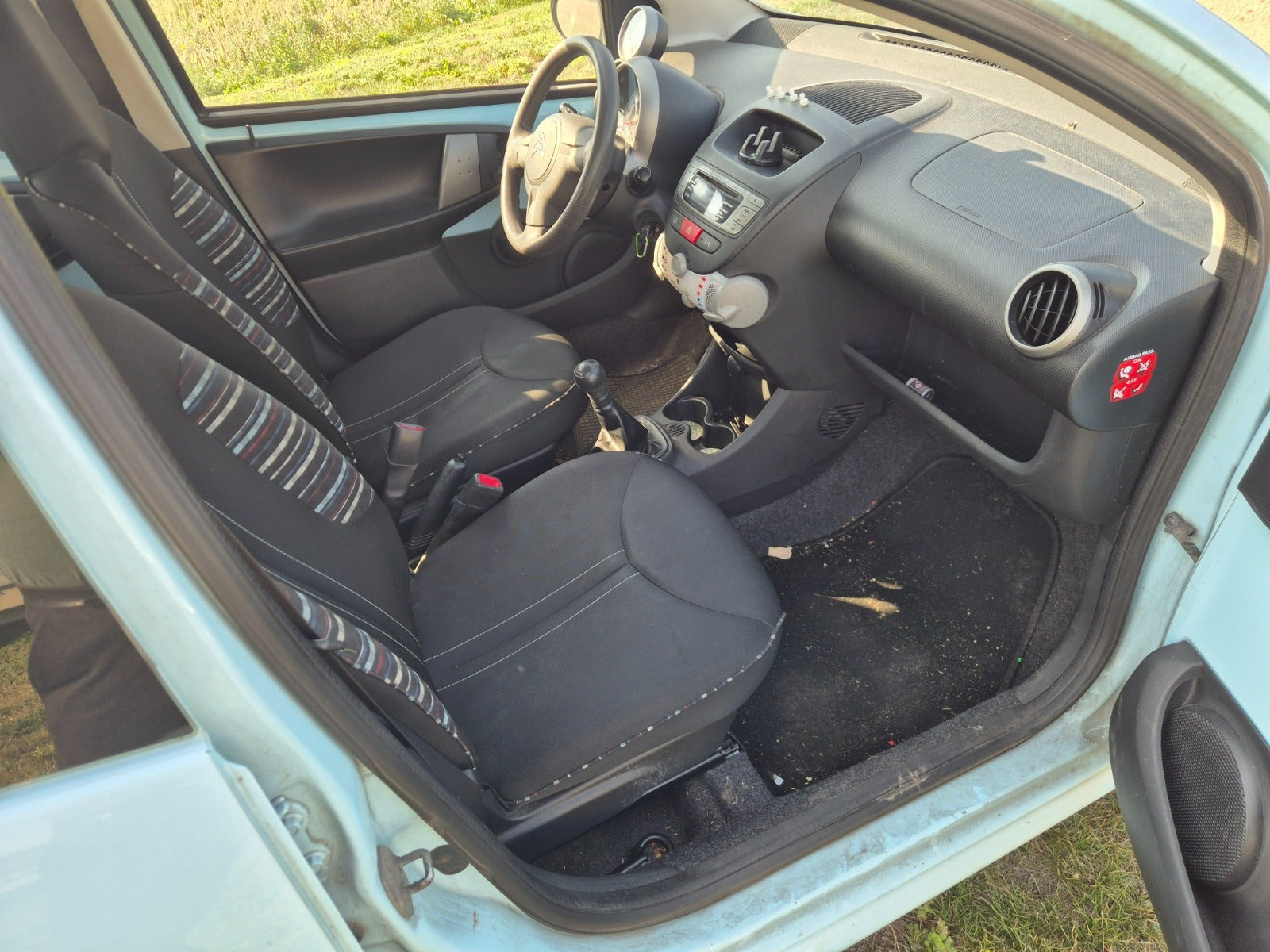 Blå Citroën C1 fra 2012