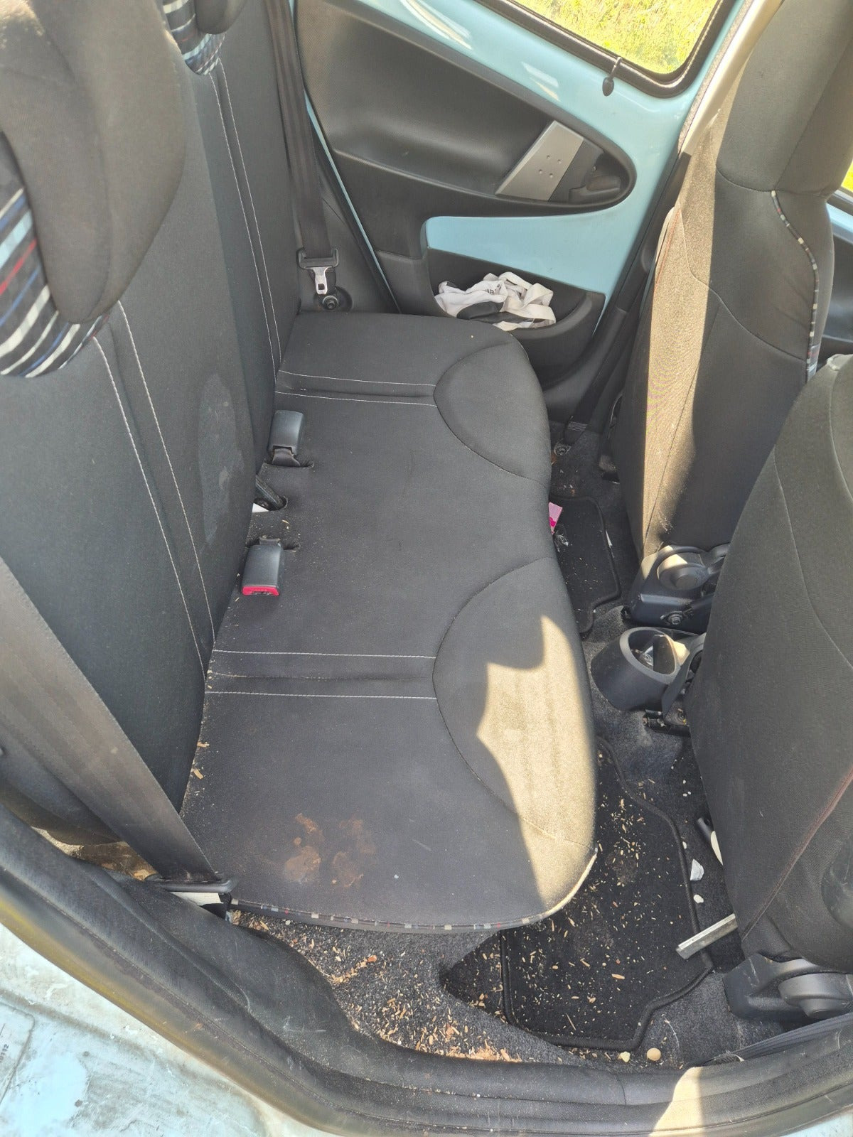 Blå Citroën C1 fra 2012
