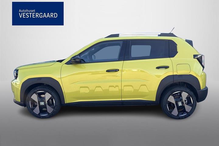 Gul Fiat Grande Panda fra 2025