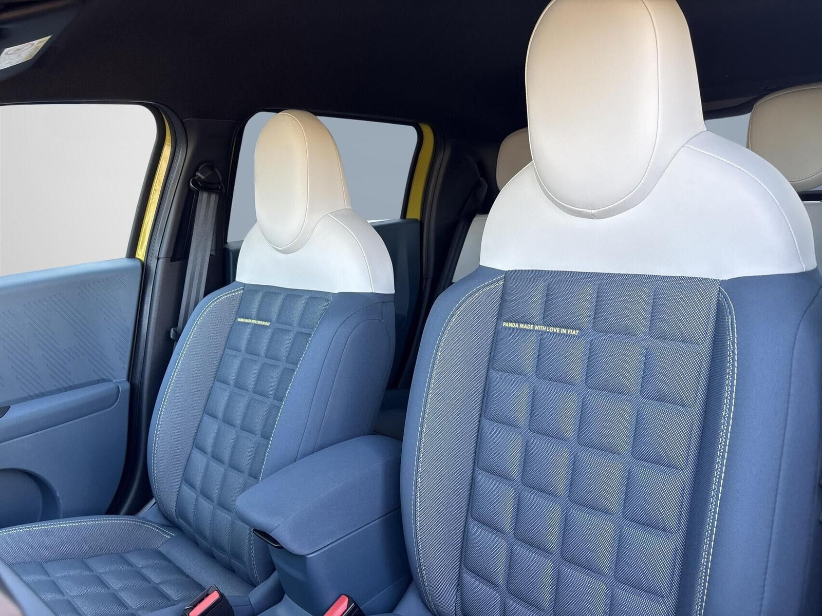 Gul Fiat Grande Panda fra 2025