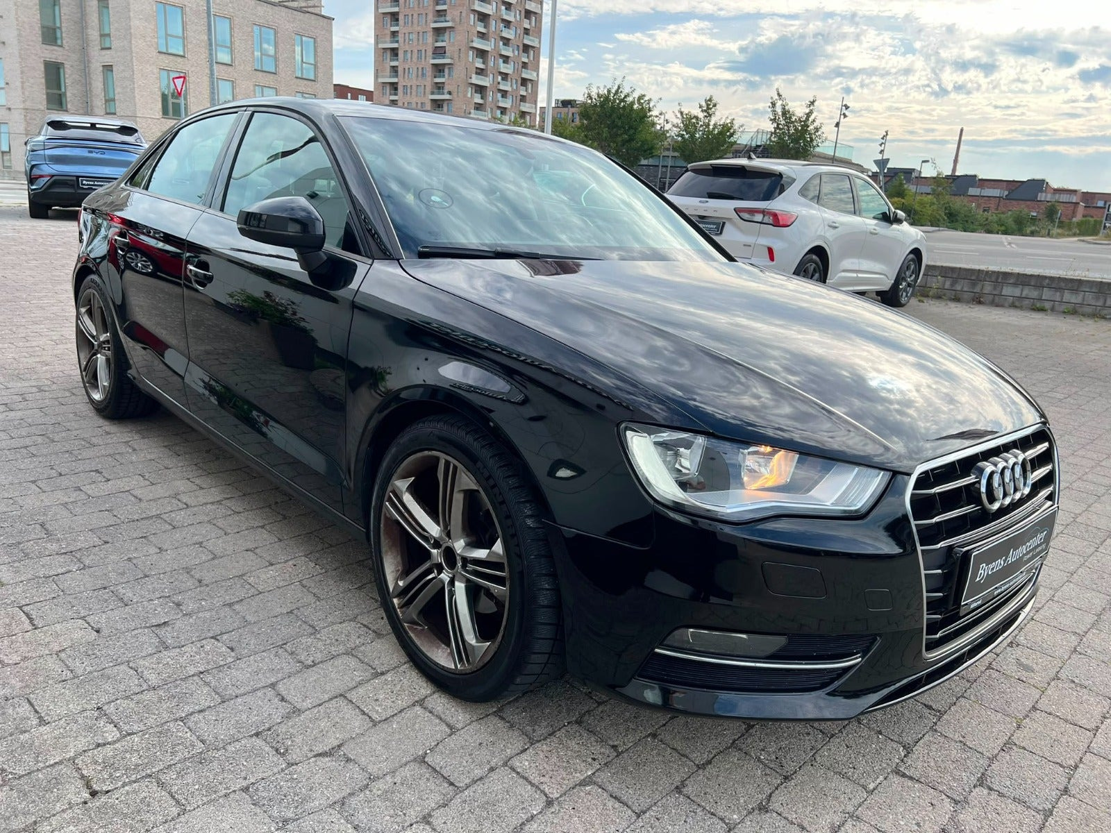 Sort Audi A3 fra 2015