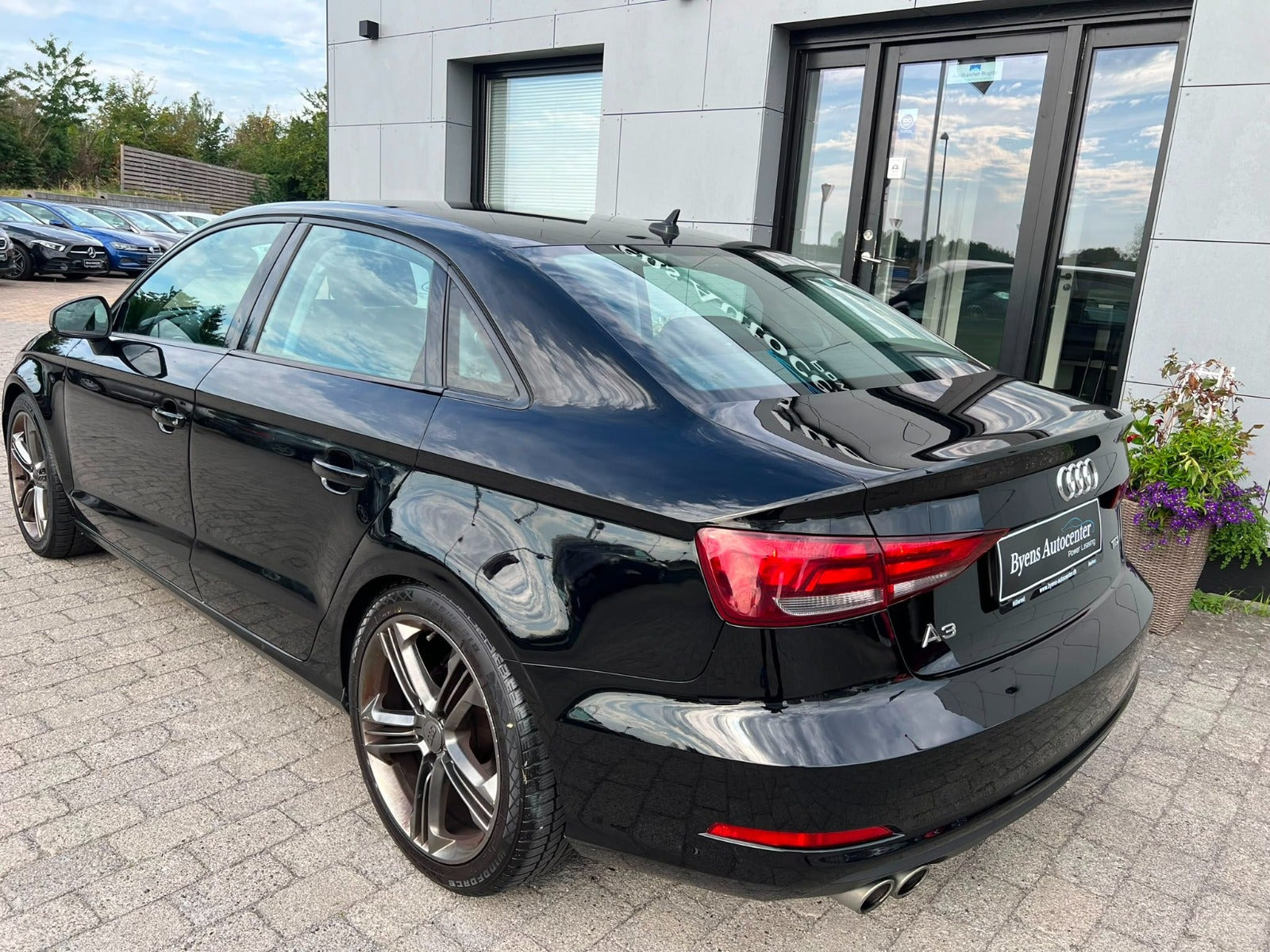 Sort Audi A3 fra 2015