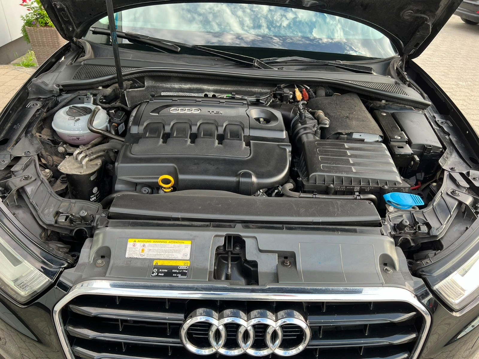 Sort Audi A3 fra 2015