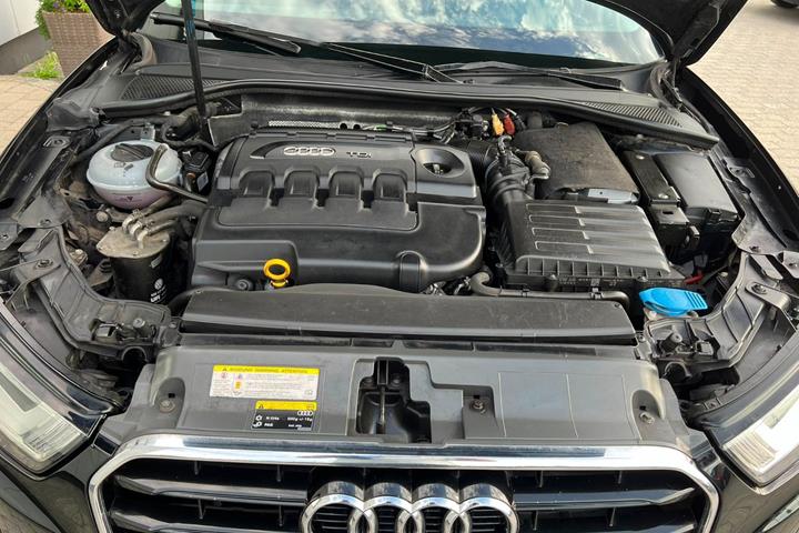 Sort Audi A3 fra 2015