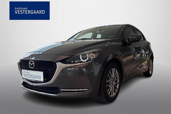 Grå Mazda 2 fra 2022