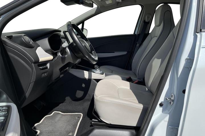 Hvid Renault Zoe fra 2020