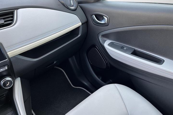 Hvid Renault Zoe fra 2020