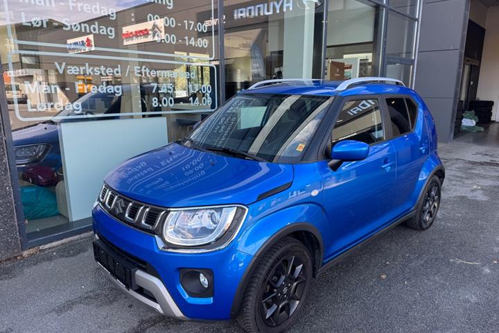 Blå Suzuki Ignis fra 2020