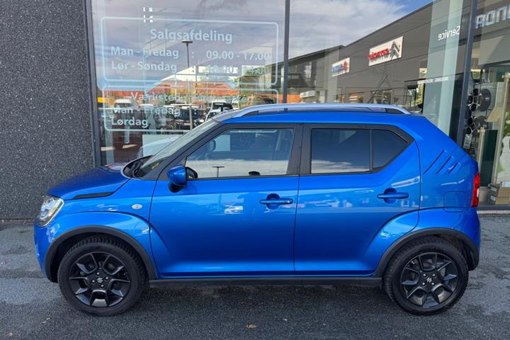 Blå Suzuki Ignis fra 2020