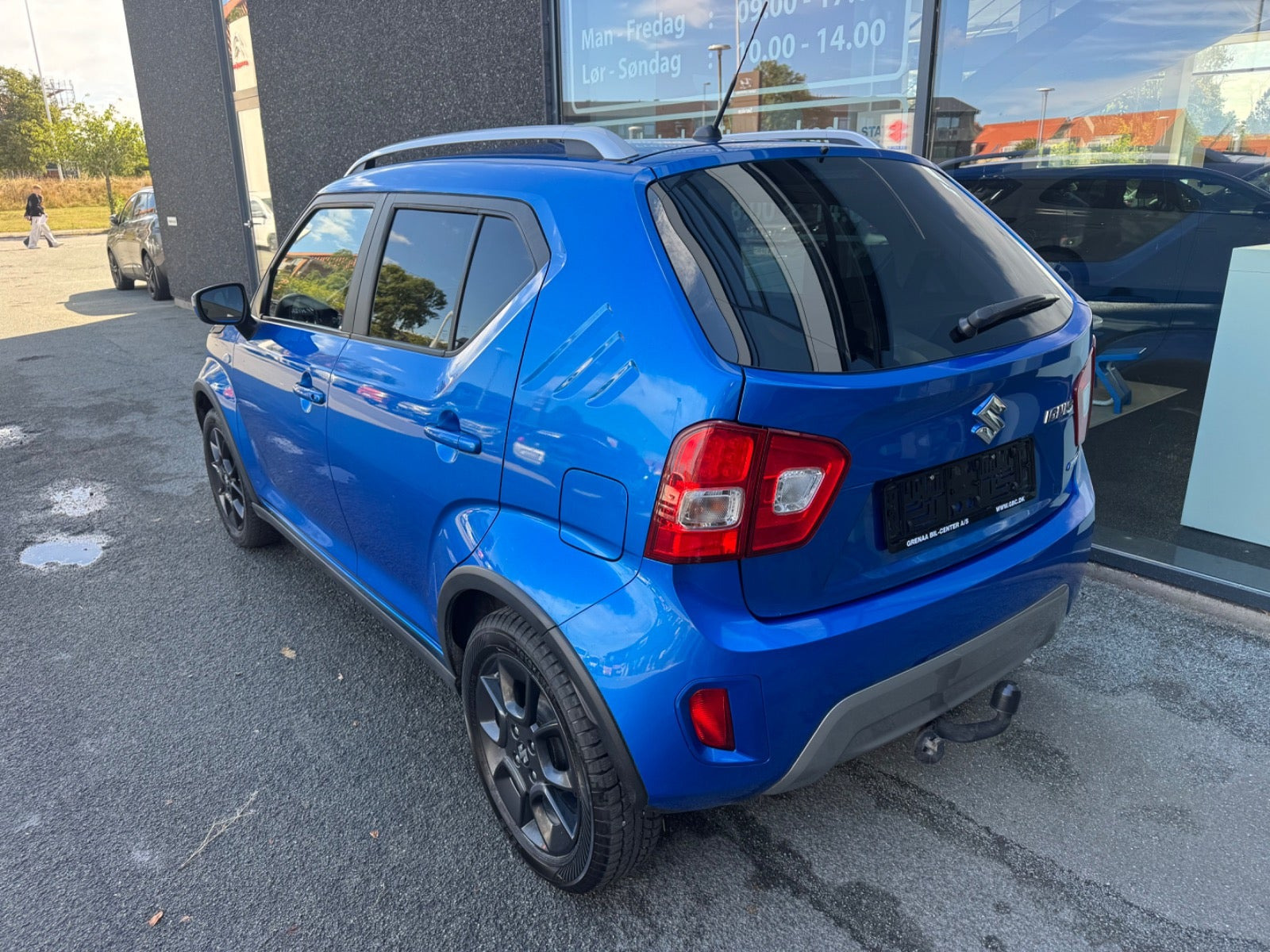 Blå Suzuki Ignis fra 2020