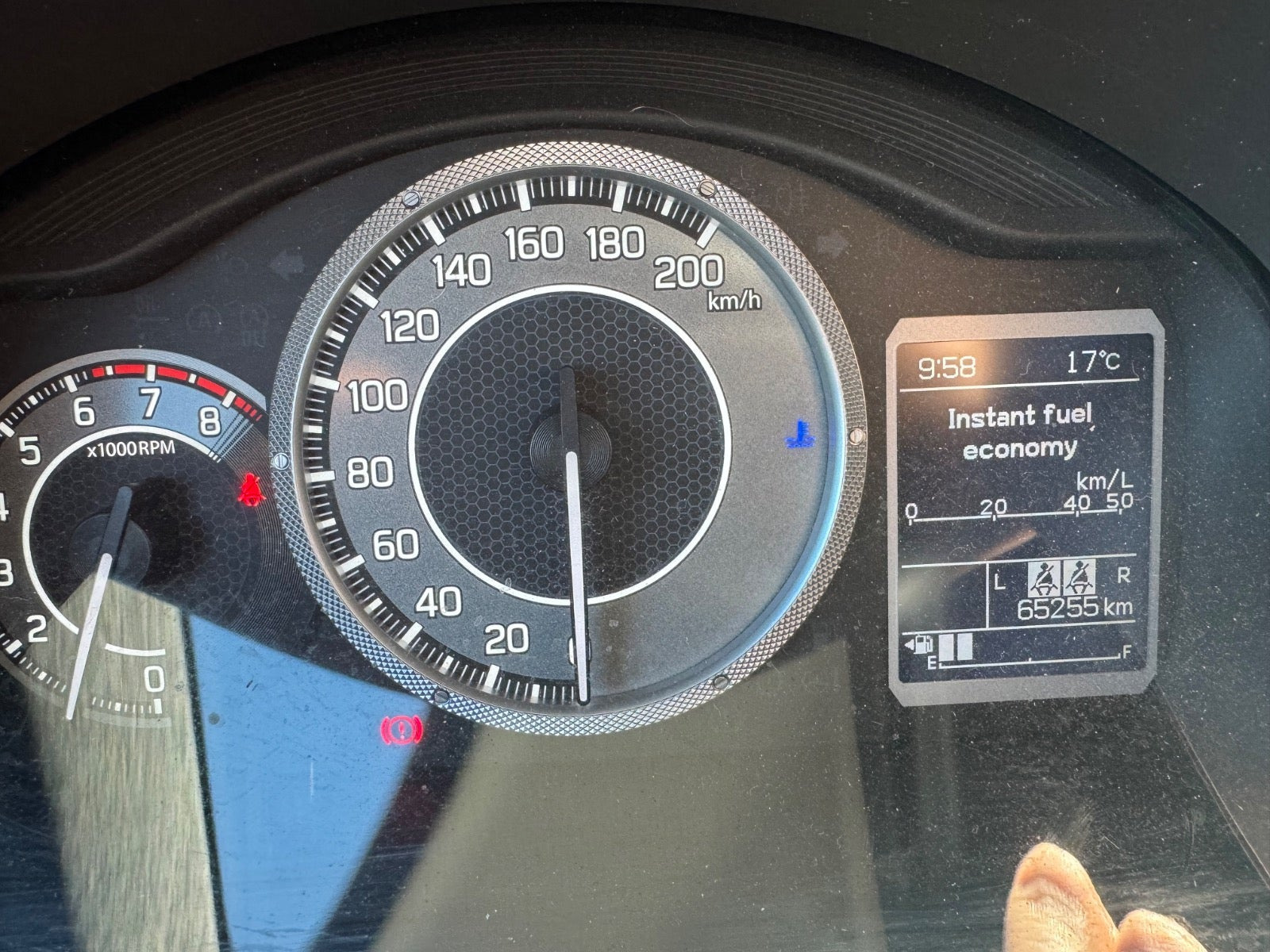 Blå Suzuki Ignis fra 2020