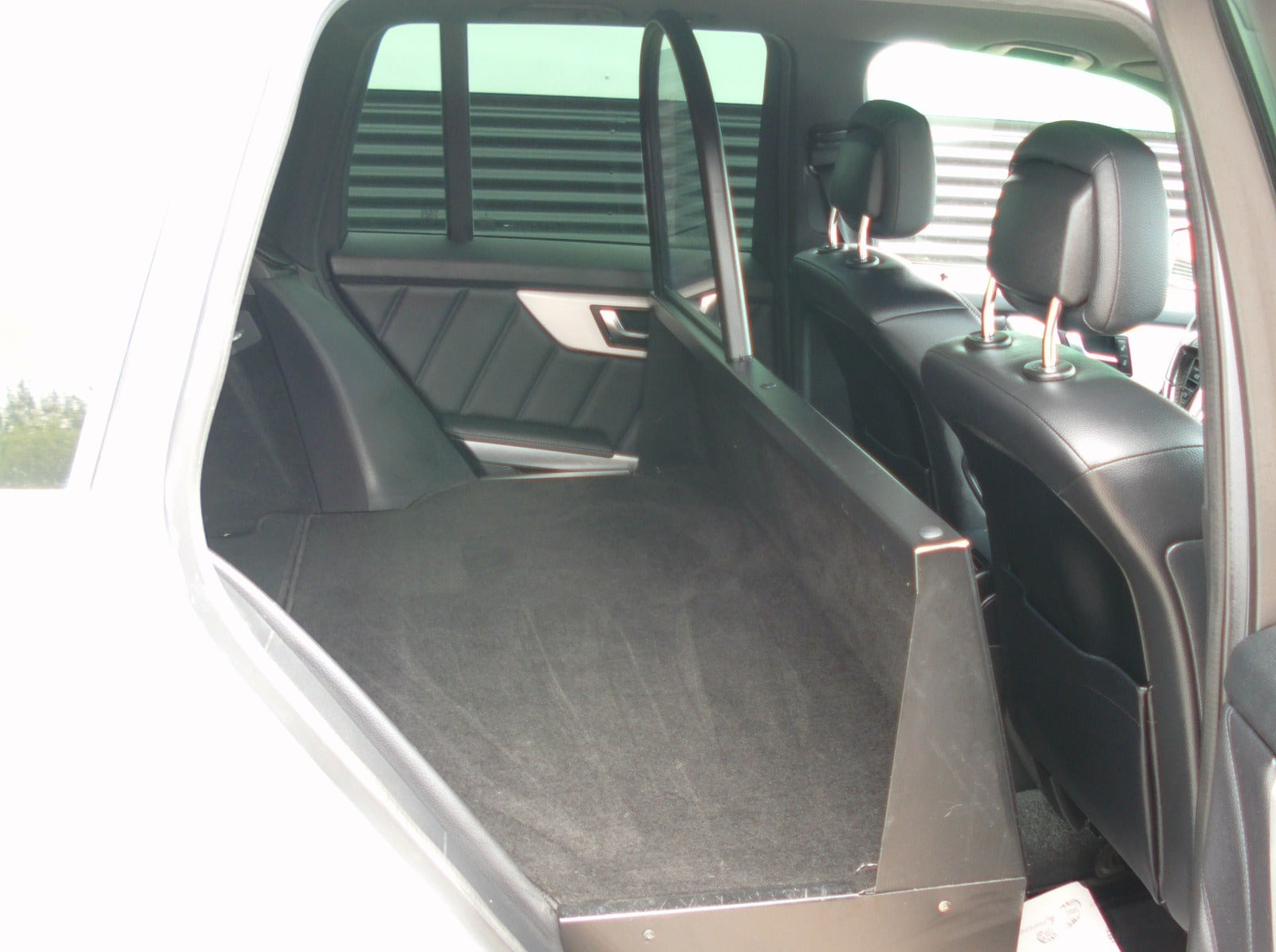Sølv Mercedes GLK220 fra 2014