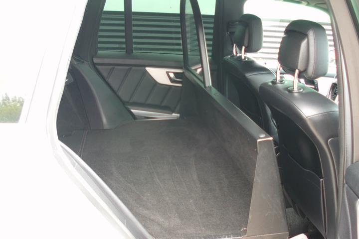 Sølv Mercedes GLK220 fra 2014