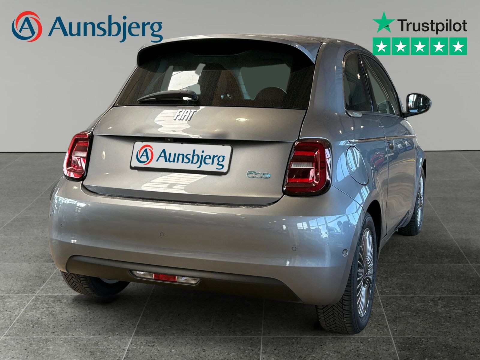 Sort Fiat 500e fra 2023
