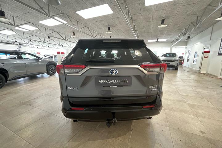 Grå Toyota RAV4 Plug-in fra 2022
