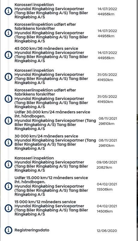undefined Hyundai i20 fra 2020