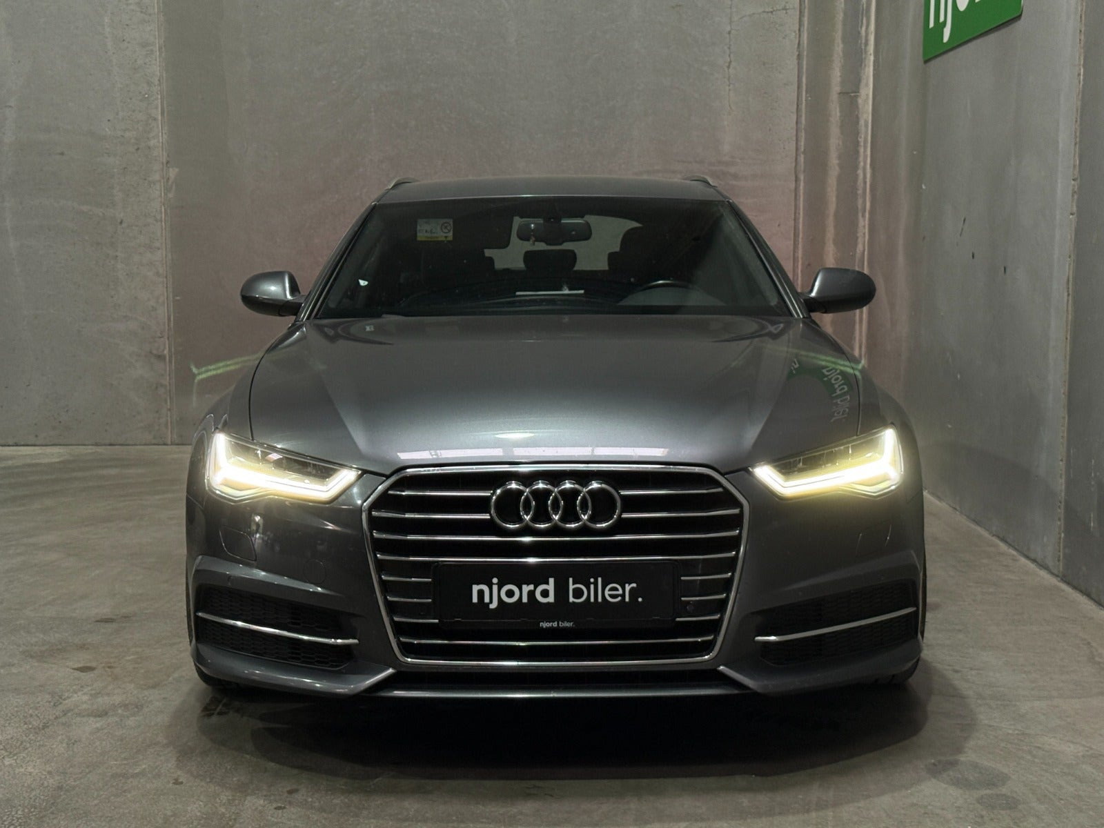 Sort Audi A6 fra 2015