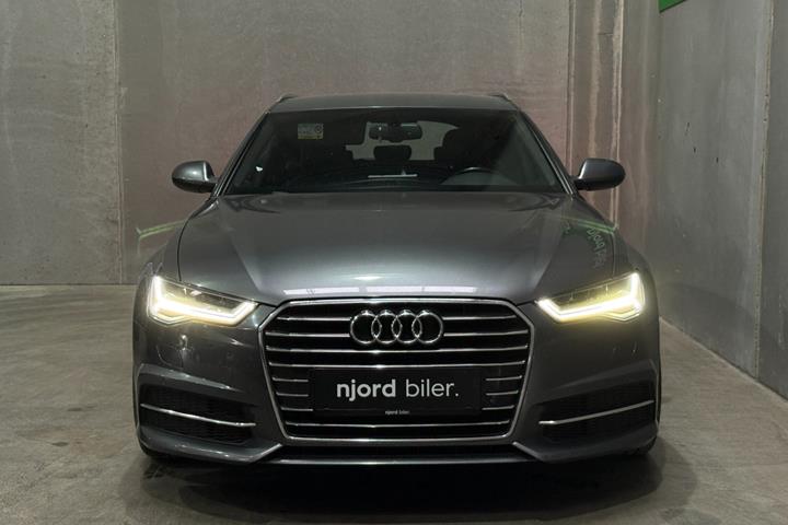 Sort Audi A6 fra 2015