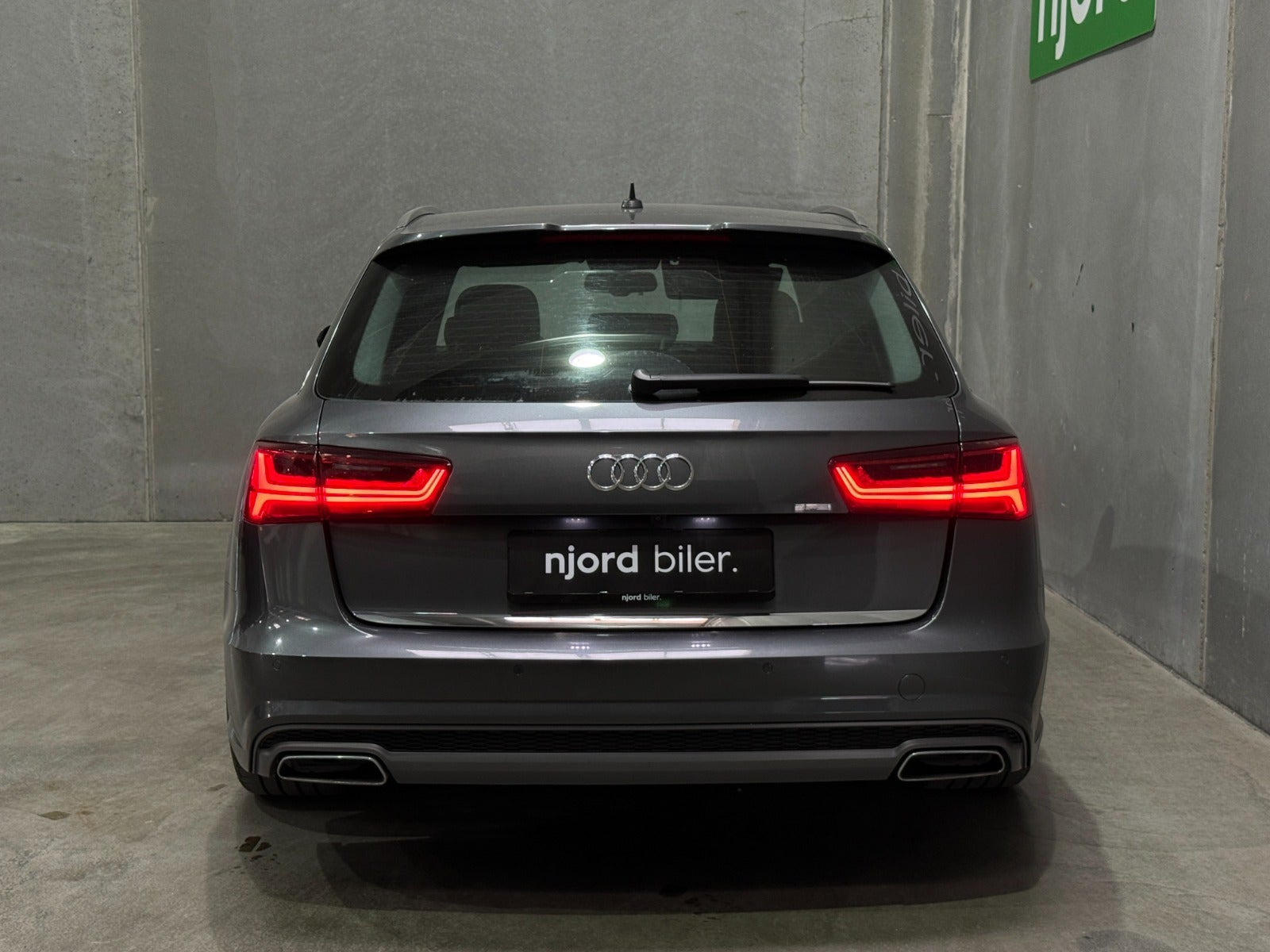 Sort Audi A6 fra 2015