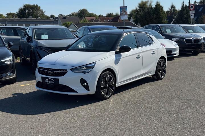 Hvid Opel Corsa-e fra 2021
