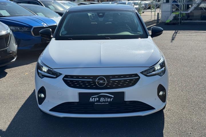 Hvid Opel Corsa-e fra 2021