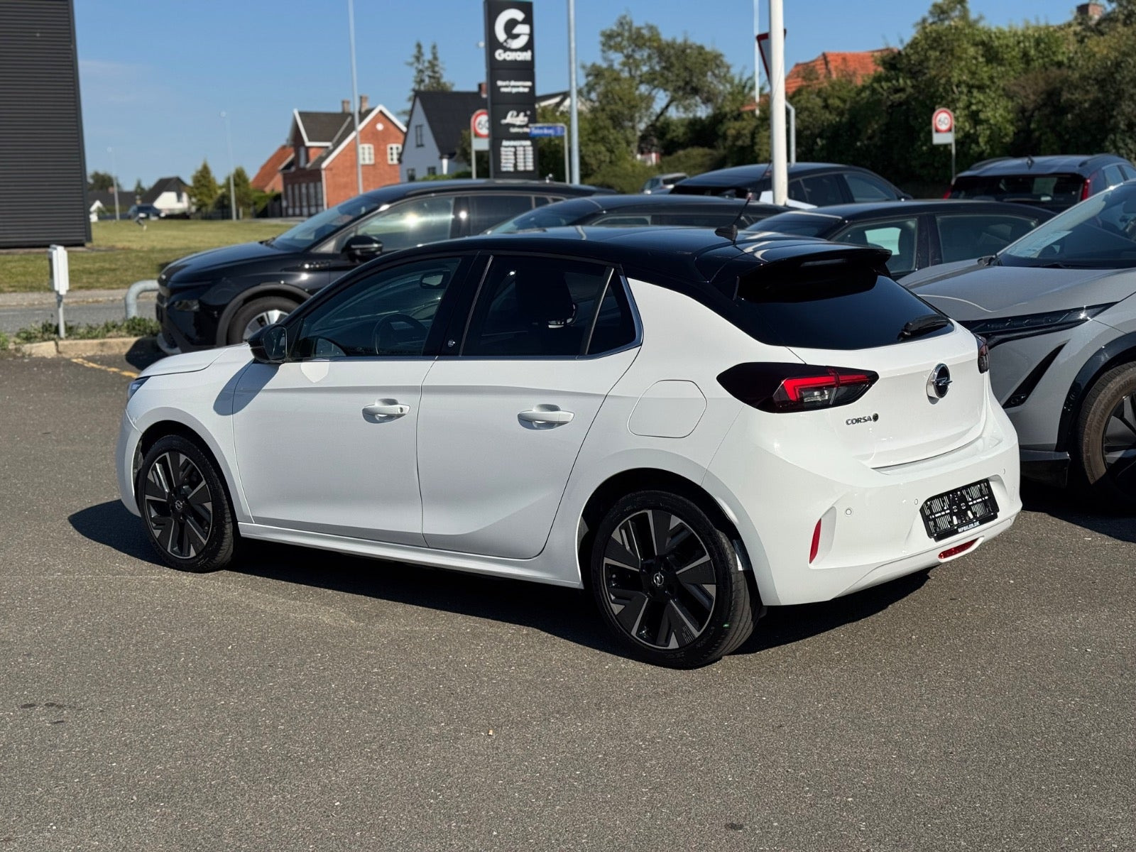Hvid Opel Corsa-e fra 2021