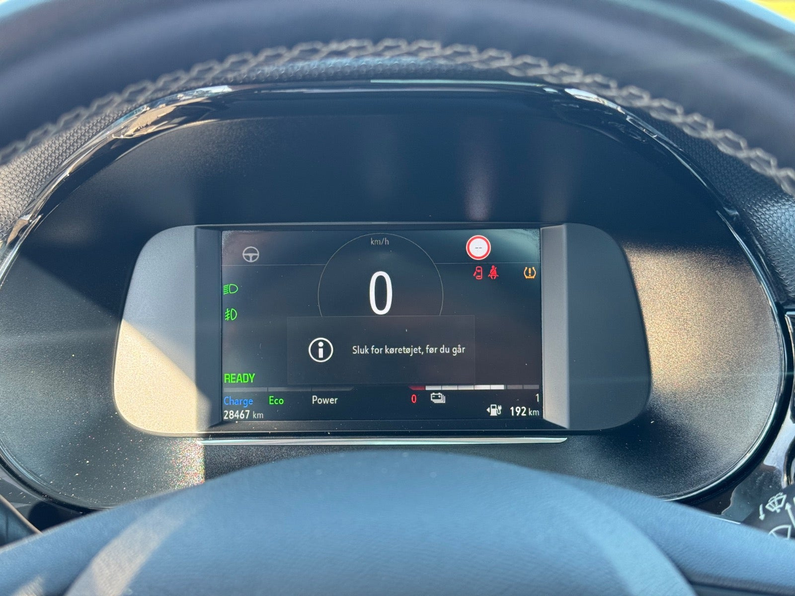 Hvid Opel Corsa-e fra 2021