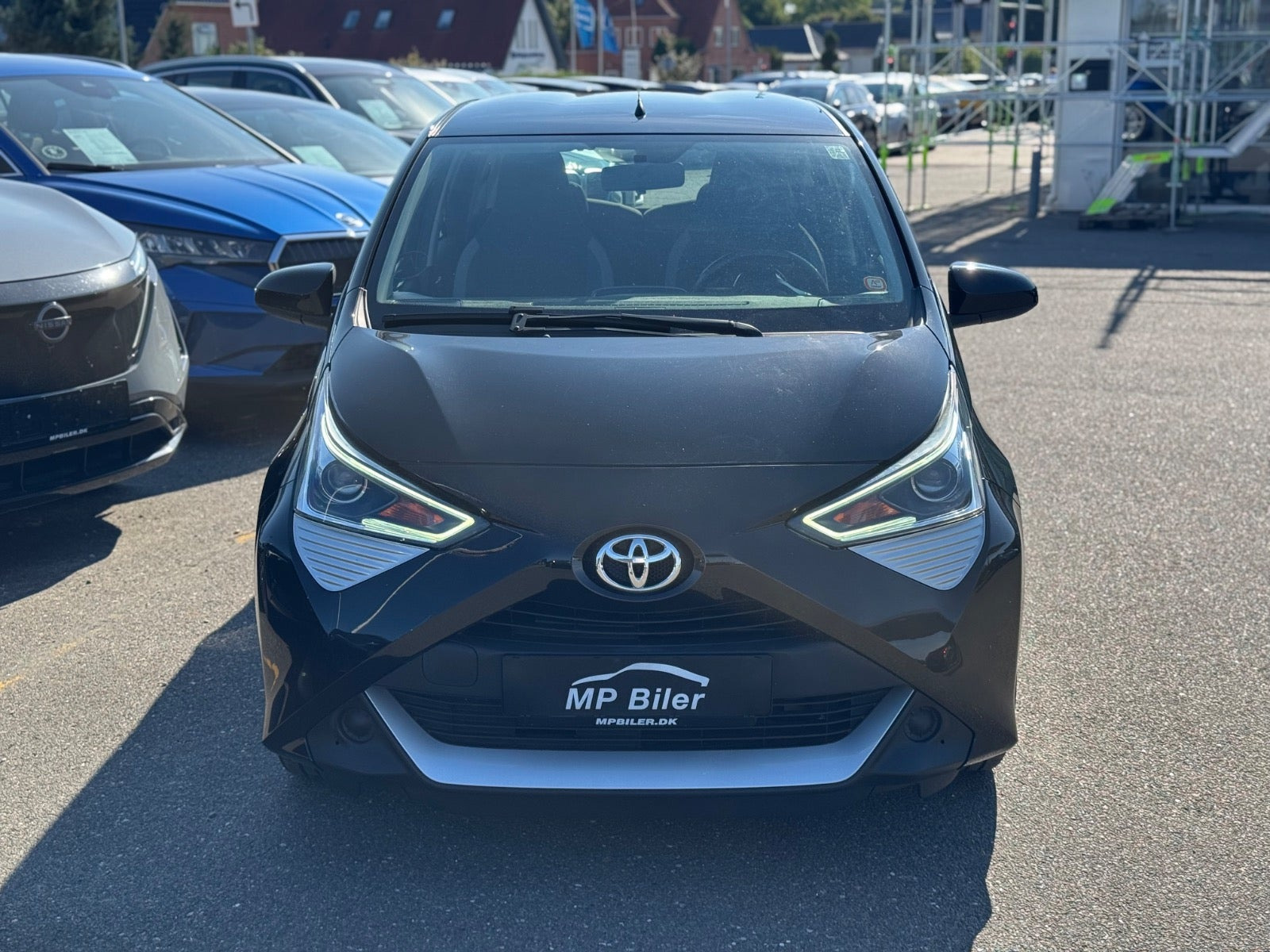 Sort Toyota Aygo fra 2018