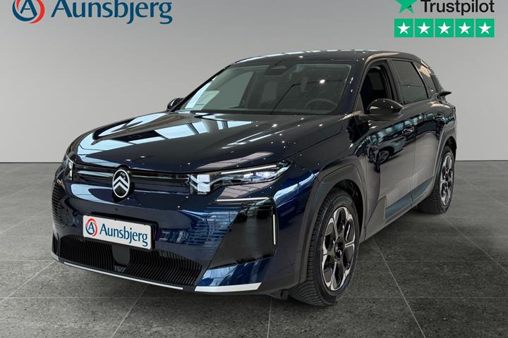 Blå Citroën ë-C5 Aircross fra 2026 set udefra