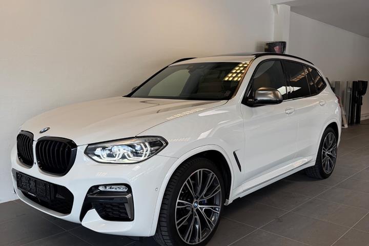 Hvid BMW X3 fra 2019