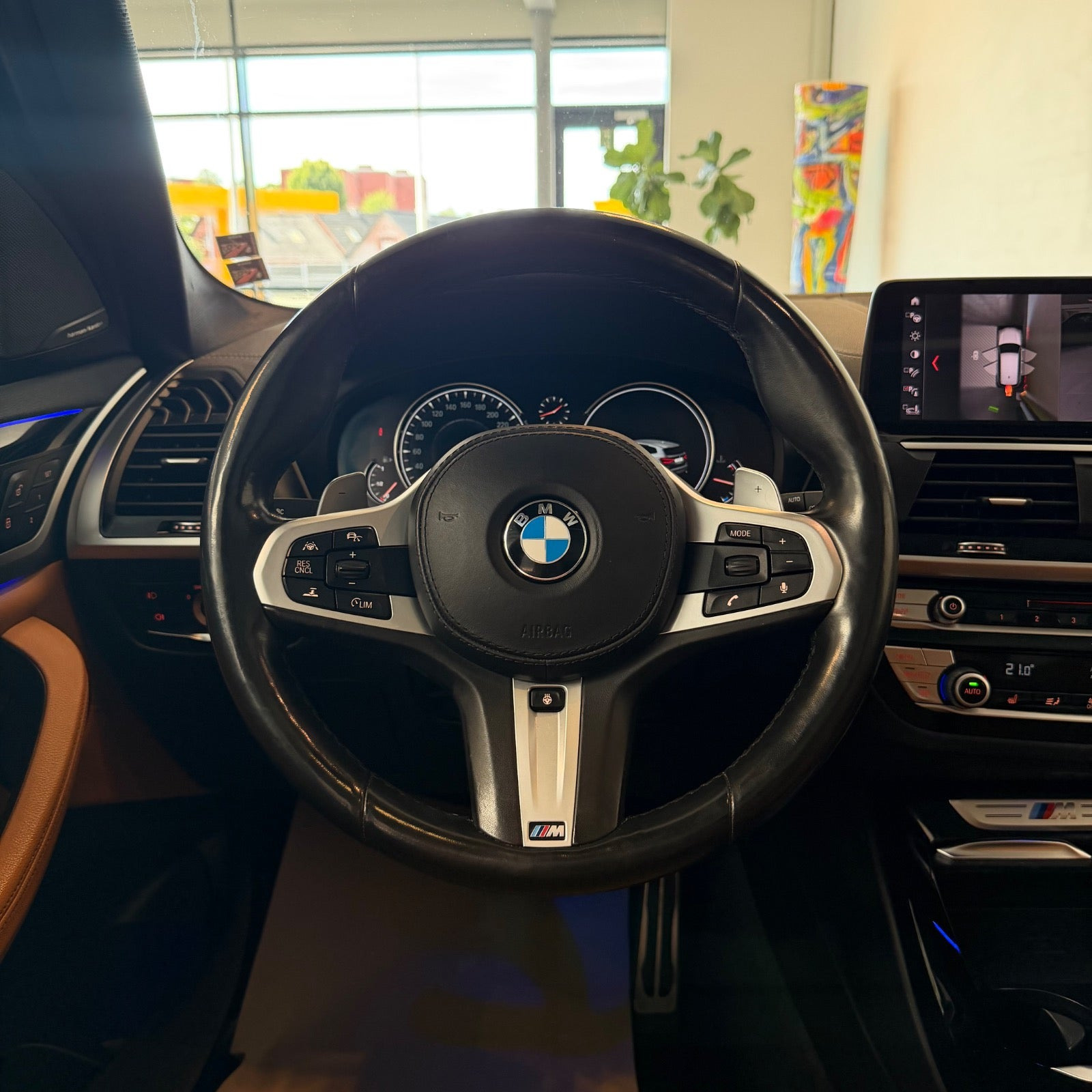Hvid BMW X3 fra 2019