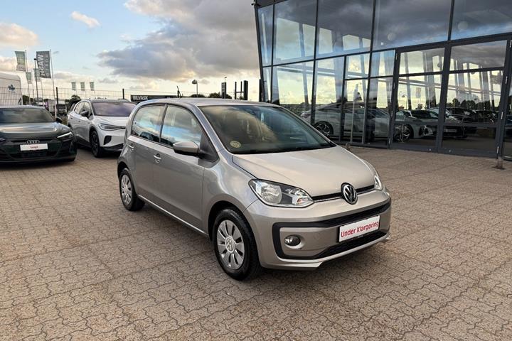 Sølv VW UP! fra 2019